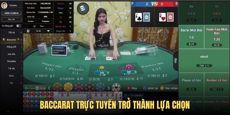 Baccarat Trực Tuyến - Luật Chơi Và Cách Tham Gia Tại 33WIN Baccarat online ra đời trở thành lựa chọn thịnh hành